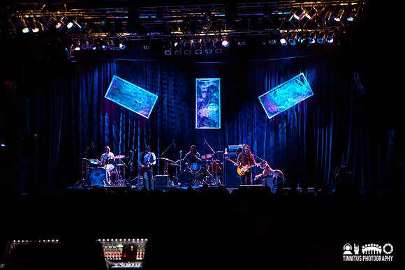 Blues and Lasers in concert
