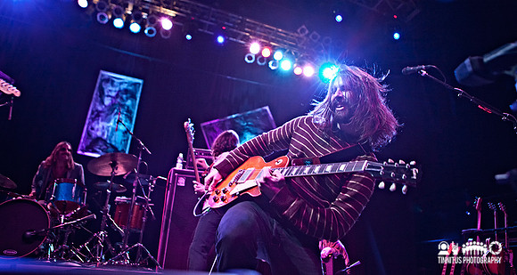 Blues and Lasers in concert