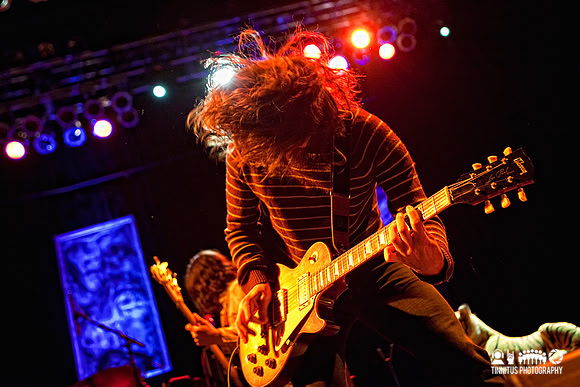 Blues and Lasers in concert
