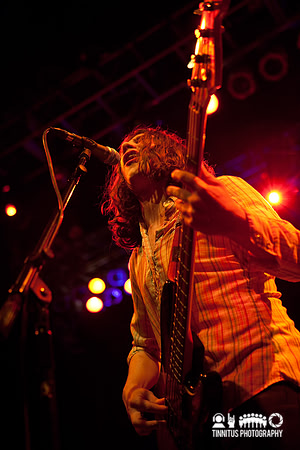 Blues and Lasers in concert