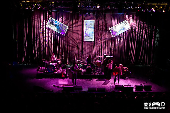 Blues and Lasers in concert