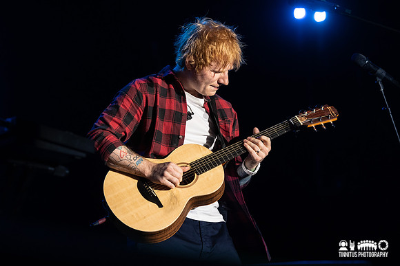 Ed Sheeran in concert