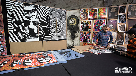Full Bleed graphics exhibit