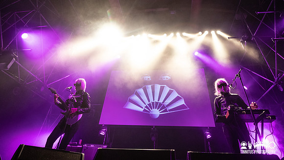Drab Majesty in concert