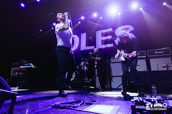 IDLES in concert
