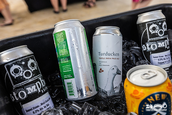 Beer share at Sky Blue Sky