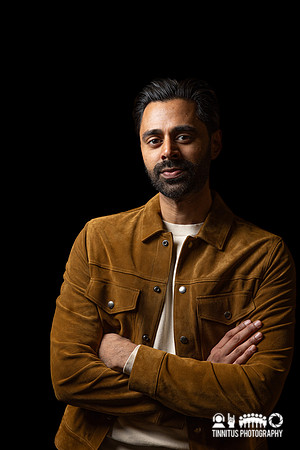 Hasan Minhaj before the show