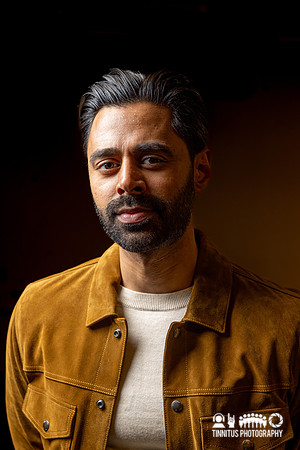Hasan Minhaj before the show