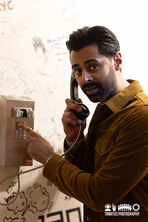 Hasan Minhaj before the show