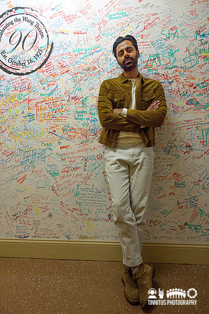 Hasan Minhaj before the show