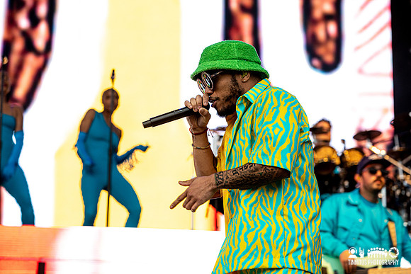 Anderson .Paak andthe Free Nationals in concert