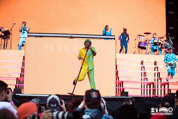 Anderson .Paak andthe Free Nationals in concert