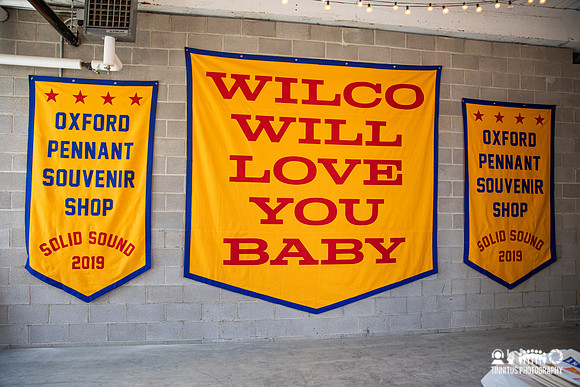 banners at Solid Sound