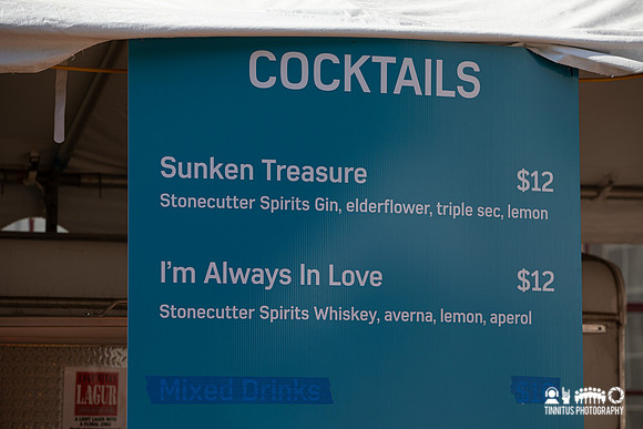 Drinks at Solid Sound