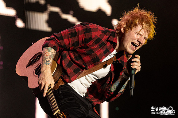 Ed Sheeran in concert