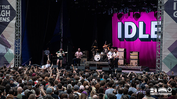 Idles in concert