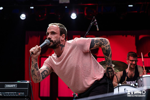 Idles in concert