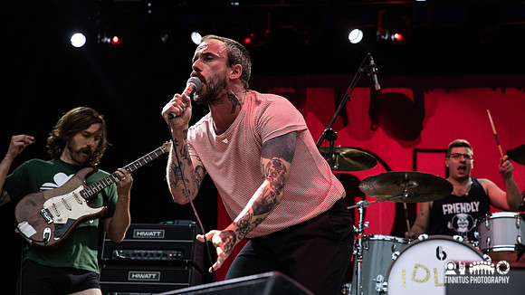 Idles in concert