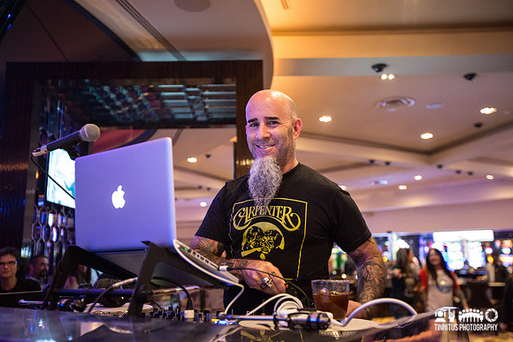Scott Ian, DJ'ing at Psycho Las Vegas