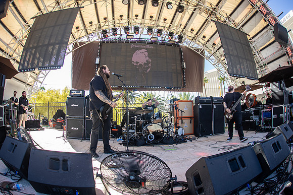Primitive Man in concert