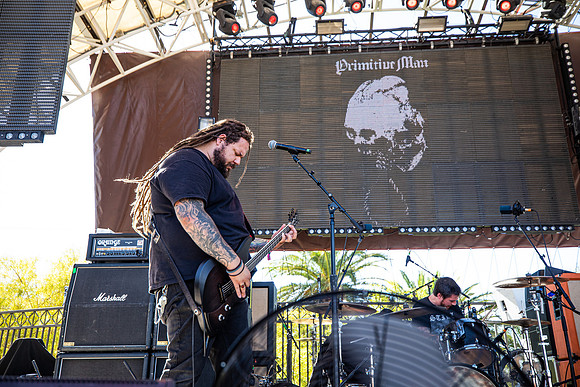 Primitive Man in concert
