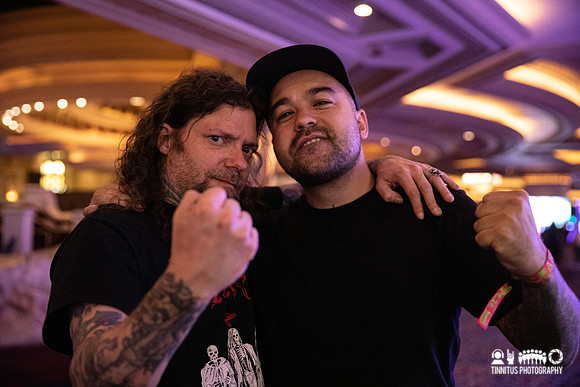 Sammy of Goatwhore and friend