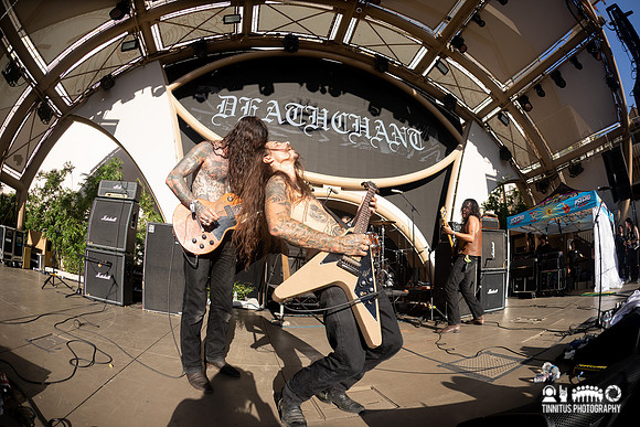Deathchant in concert at Psycho Swim