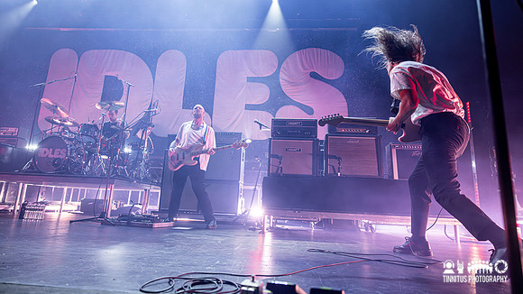 IDLES in concert