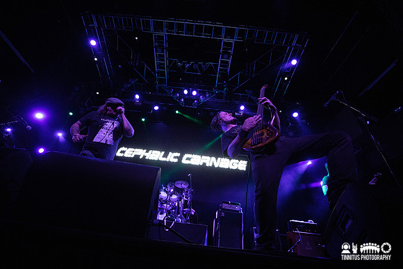 Cephalic Carnage in concert