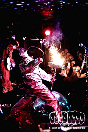 Man or Astro-man? in concert