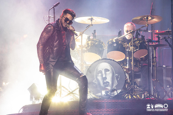 Queen and Adam Lambert in concert