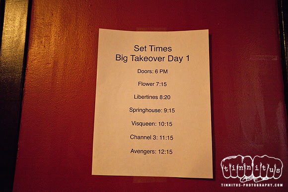 30th anniversary celebration of The Big Takeover, day 1
