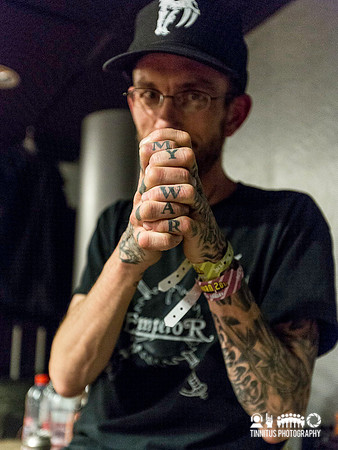 backstage at Roadburn