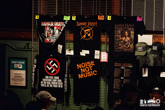 Napalm Death in concert