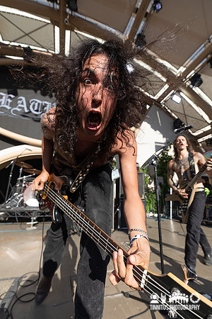 Deathchant in concert at Psycho Swim