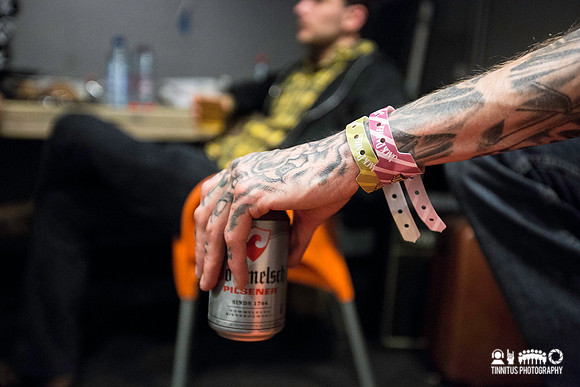 backstage at Roadburn