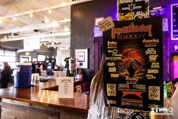 Atmosphere at Widowmaker Brewery's Hopsmoker Fest