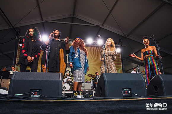 Allison Russell's Once and Future Sounds in concert