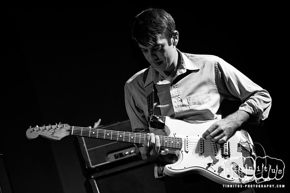 Jared Phillips of Times New Viking  in concert at Matador Record