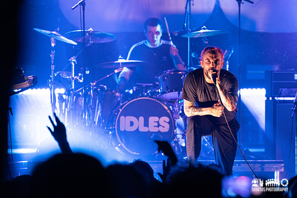 IDLES in concert