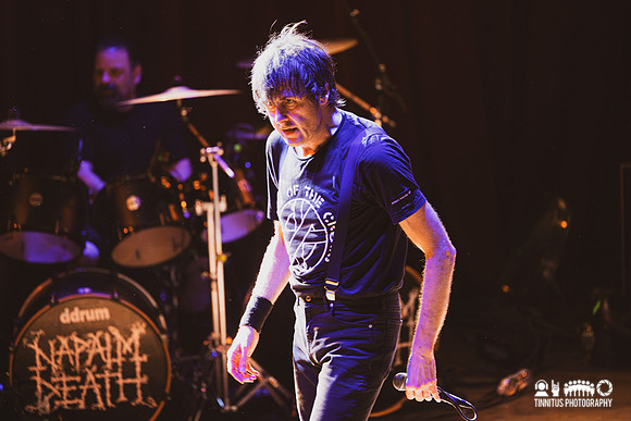 Napalm Death in concert