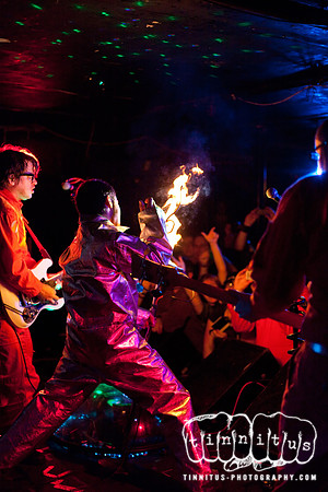 Man or Astro-man? in concert