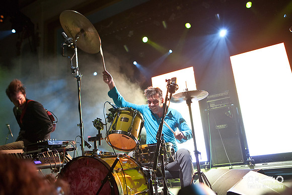 Battles in concert at All Tomorrow's Parties - Day 2