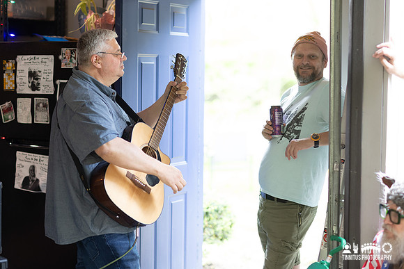 Stephen Risley and friends at GaryFest