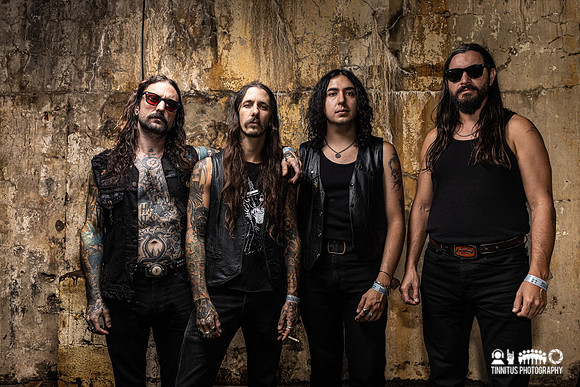 Deathchant photo shoot