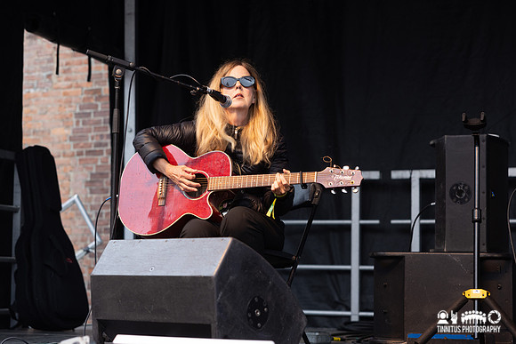 Joanne Sternberg with Mary Lou Lord in concert