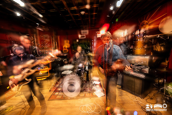 Chris Brokaw Rock Band in concert