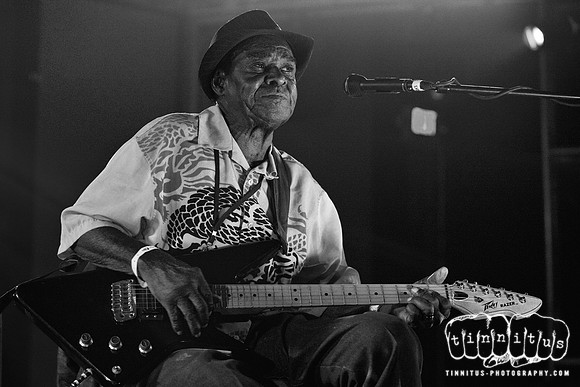 Blues legend T Model Ford in concert at All Tomorrow's Parties -