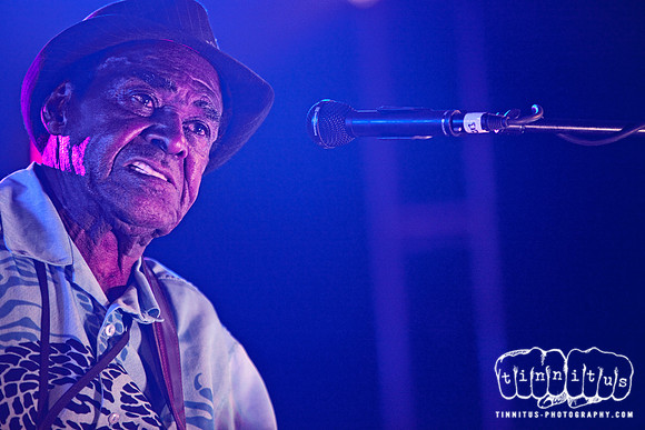 Blues legend T Model Ford in concert at All Tomorrow's Parties -