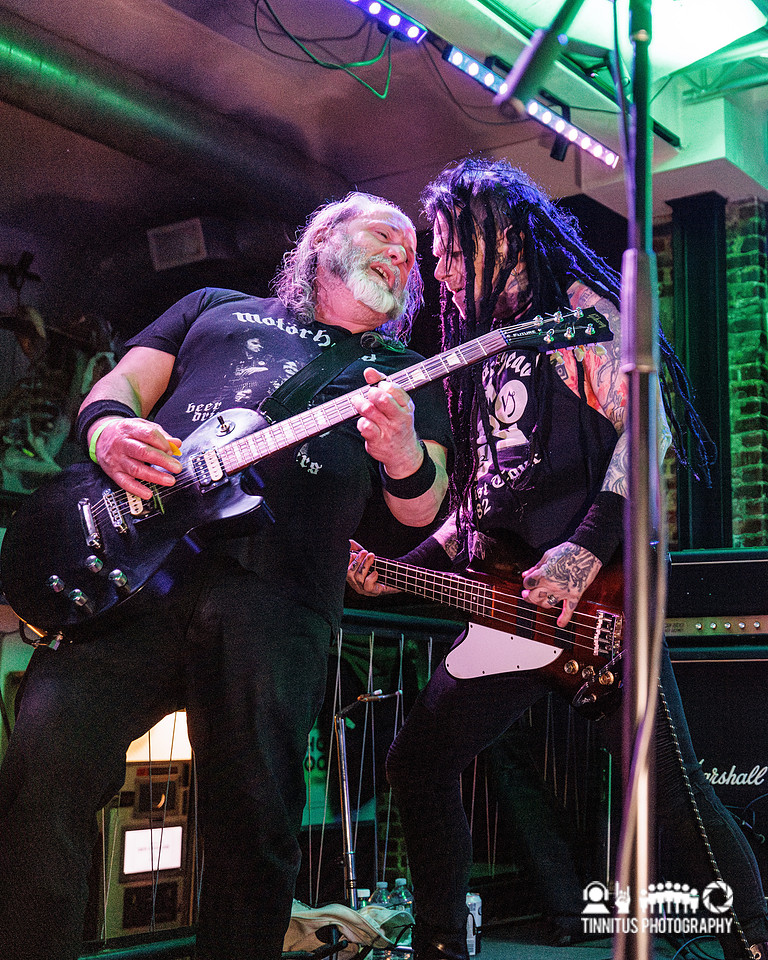 Iron Fisted in concert
